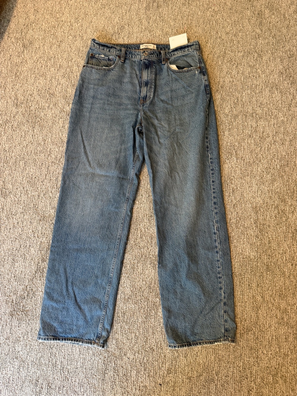 Abercrombie & Fitch Straight-Leg Jeans